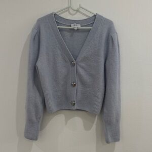 & Other Stories Heart Button Knit Cardigan